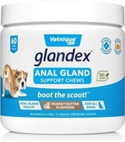 Glandex Anal Gland Soft Chew Treats with Pumpkin f