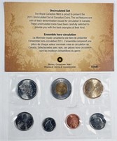 2011  Royal Canadian Mint Uncirculated set