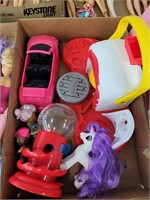 Play-Doh toy, My Little Pony, pink car