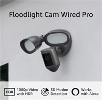 Ring Floodlight Cam Wired Pro 3D Motion Detection