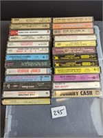 Lot of 25 cassettes