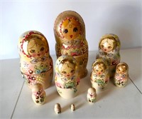 Large Wood Nesting Dolls