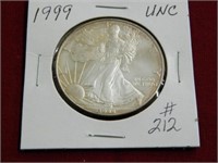 1999 American Silver Eagle Dollar - UNC