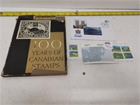 stamp book and envelope