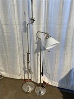 (2) Metal Floor Lamps