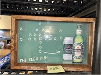 HEINEKEN - BEER TRAY / SIGN