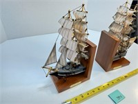 Cutty Sark Model Ship Book Ends