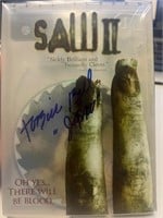 Tobin Bell Signed Jaw II Movie Cover with COA