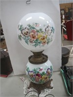 GWTW hand painted lamp