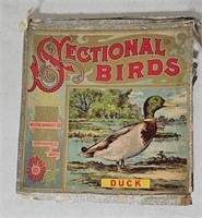 Vintage Sectional Birds Game