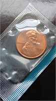 Uncirculated 1978 Lincoln Penny In Mint Cello