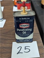 Texaco Oil Can