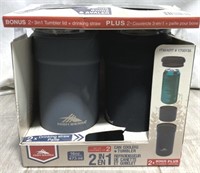 High Sierra 2 In 1 Can Cooler And Tumbler