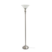 Elegant Designs 1 Light Torchiere Floor Lamp with