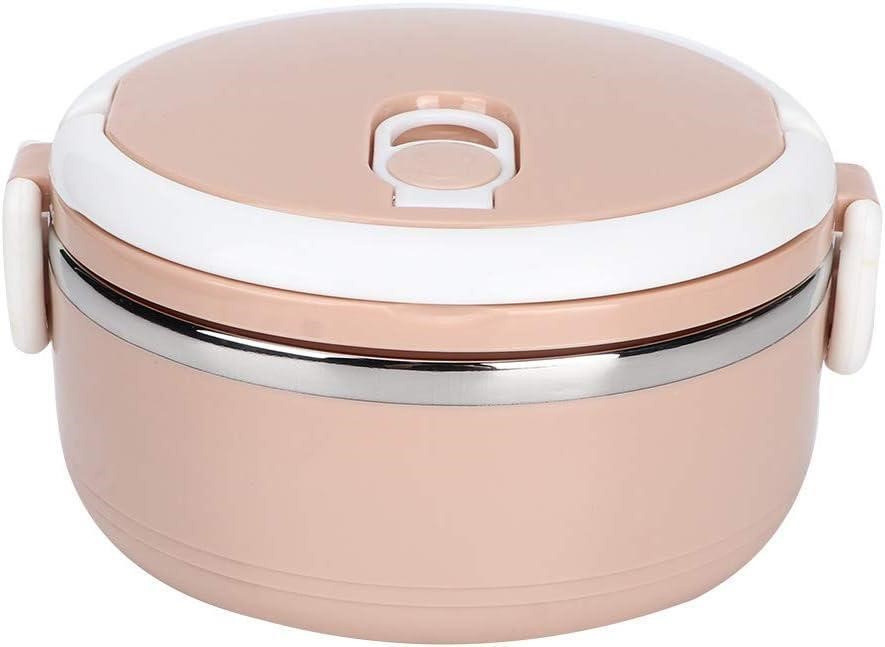 Aramox Pink Steel Lunch Box