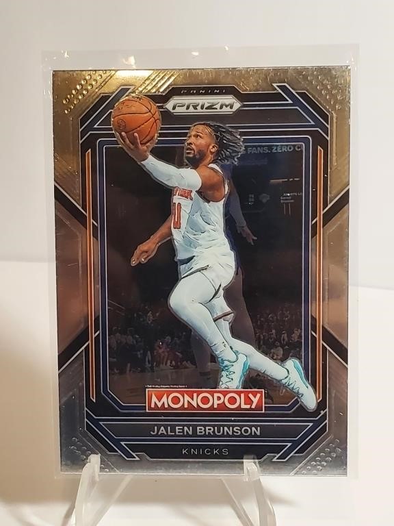 2022-23 Panini Prizm Monopoly Jalen Brunson