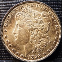 1898 Morgan Silver Dollar Coin