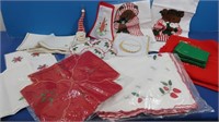 Christmas Linens-Many NIP