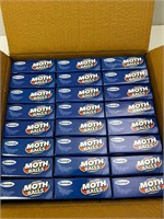 Case of 24 Boxes of Moth Balls