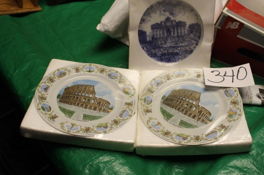 ROME ITALY COLLECTORS PLATES