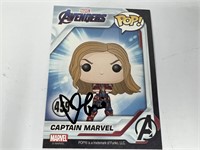 Autograph COA Avengers FUNKO POP Card