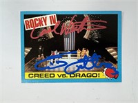 Autograph COA Rocky Trading Card