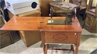 Vintage Free Westinghouse console sewing machine.