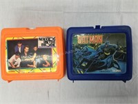 Batman and New Kids on the Block lunchboxes