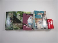 4 livres sur les oiseaux en français, comme neufs