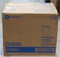 Dixie Perfec Touch 8 Oz Insulated Paper Hot Cup