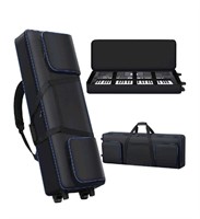 New Aleemin 76 key Keyboars Case with Wheels, Inte