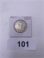 1940-S Walking Liberty Half Dollar Coin