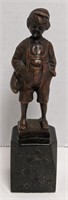 4.75" Signed Schmidt Felling Bronze Statuette of