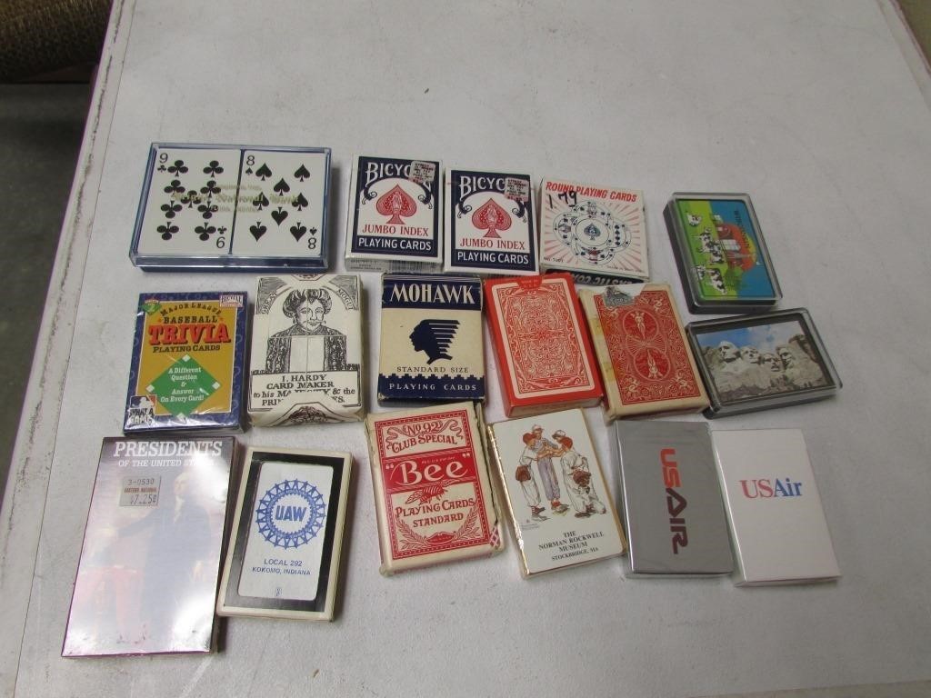 all playing cards