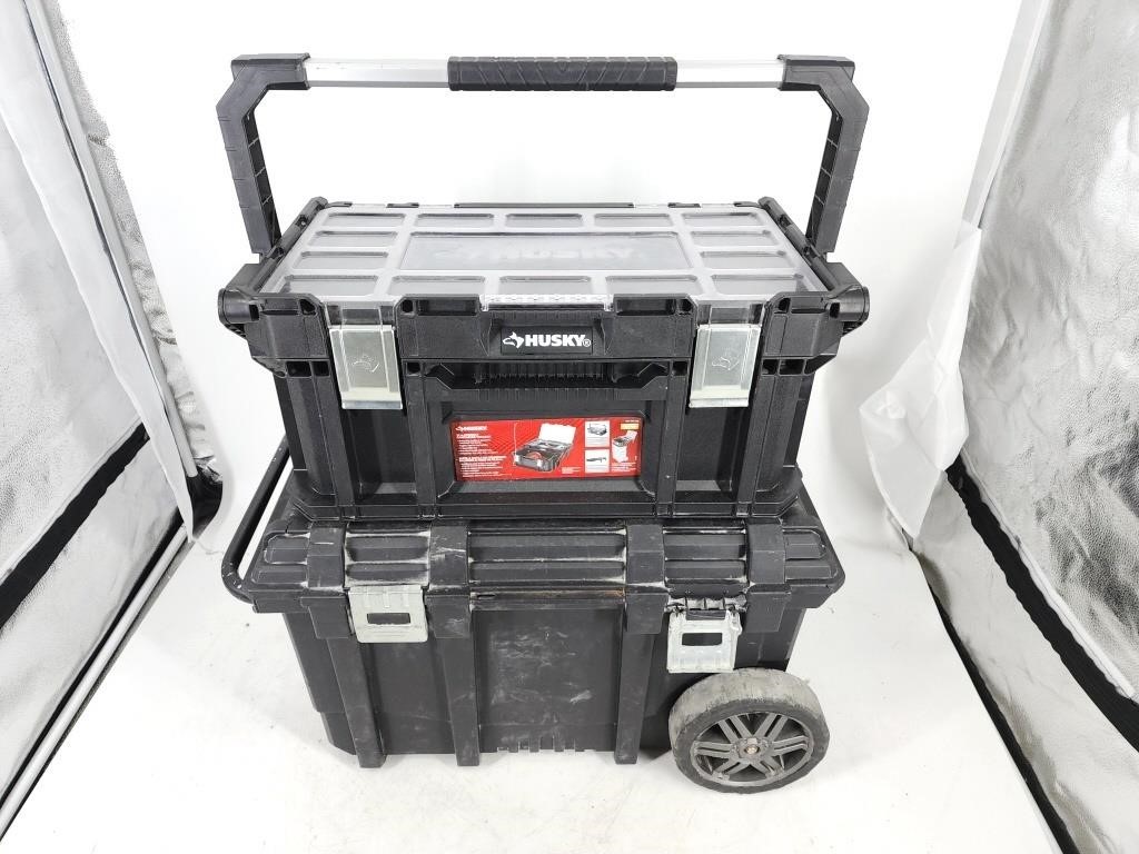 GUC Husky 22" Connect Cantilever Toolbox w/Wheels