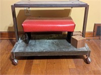 Rolling Cart, Foot Stool