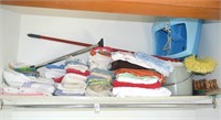 Contents of a Shelf - Wash Cloths, Towels and