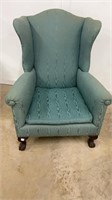Chippendale Wing Back Chair