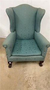 Chippendale Wing Back Chair