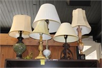 5pc Lamps