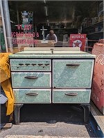 Vintage Propane/Natural Gas Stove Ceramic & Metal