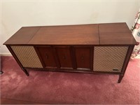 Vintage Record Player Cabinet Console