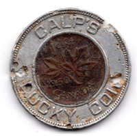 1950 Calp's Saint John NB Encased Coin