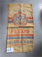 Farm Bureau Burlap Feed Bag