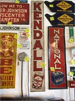 70 x 10”  Kendall Oil metal sign
