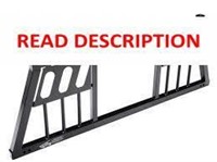 Backrack Three Light Rack | No Drill | Black