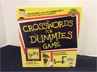 New "Crosswords for Dummies" Game, Unopened