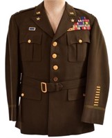 WWII U.S. Army Tunic Gen. Eisenhower Staff Officer