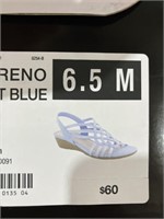 $60.00 east5th Reno Soft blue Size 6.5M
