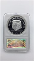 Donald Trump Collectible Slabbed Coin